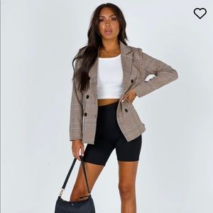 Princess Polly MRS NANCY BLAZER BEIGE, US Size 4